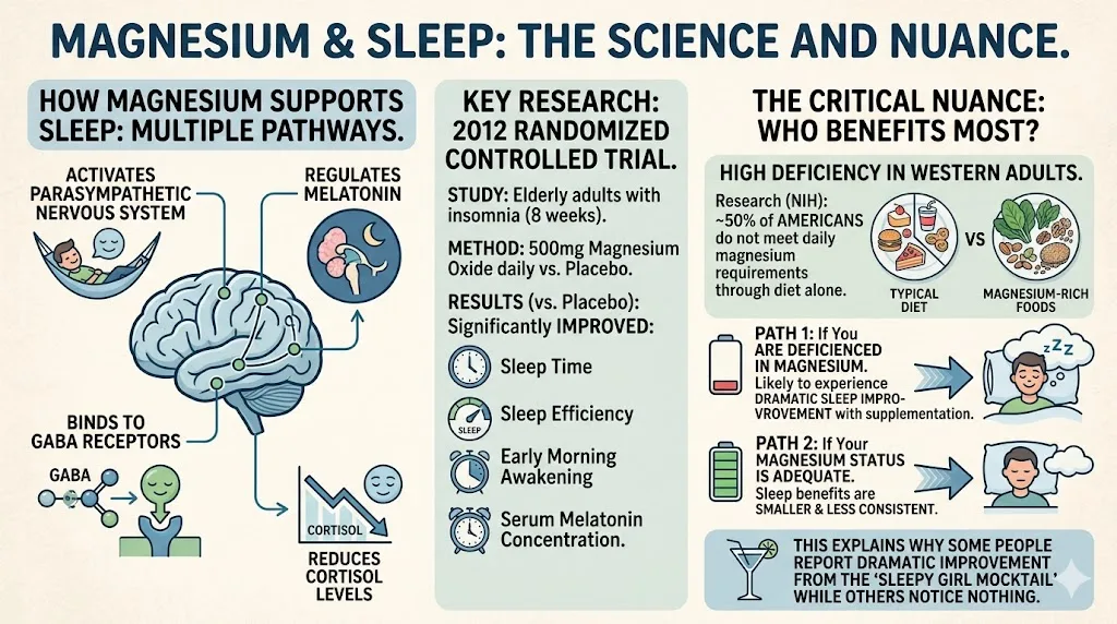 Sleepy Girl Mocktail