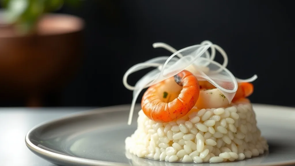 Salmon and Shrimp Risotto