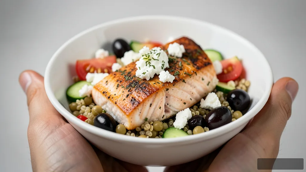 Salmon Bowls With Chickpea Salad Meal Prep
