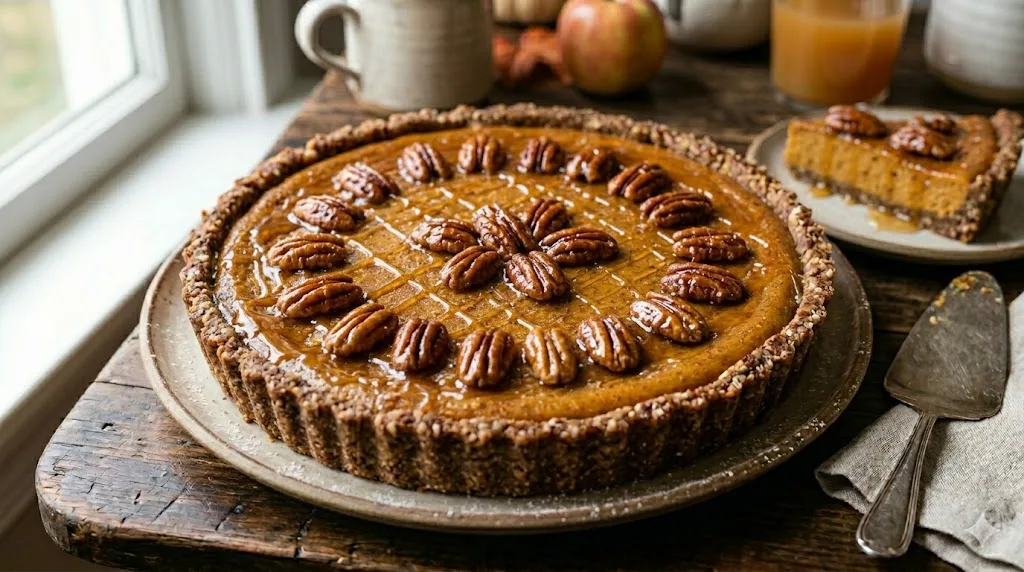 Flourless Pumpkin Tarts
