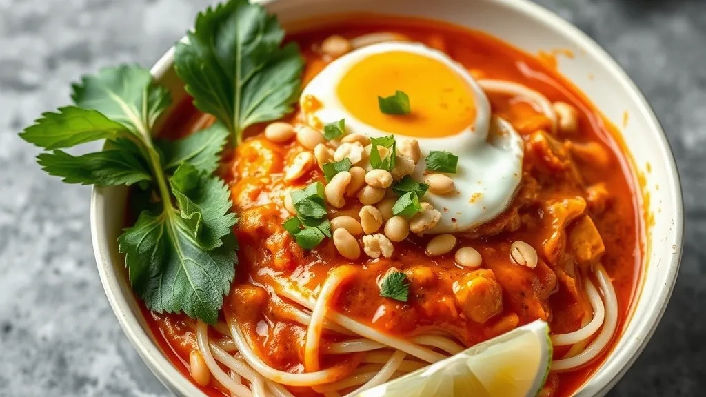  Red Curry Noodles 