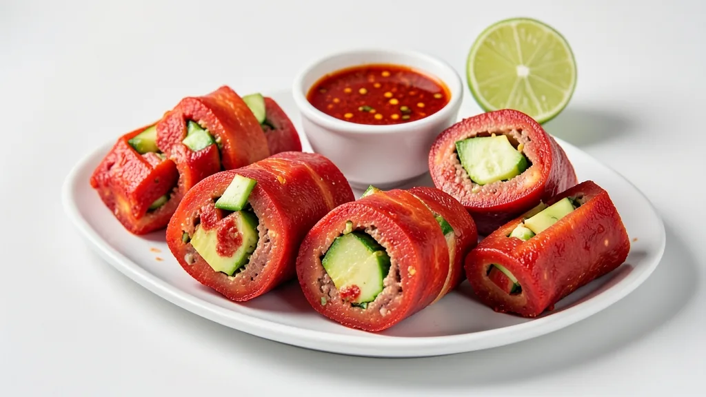 Healthy Tofu Spring Rolls