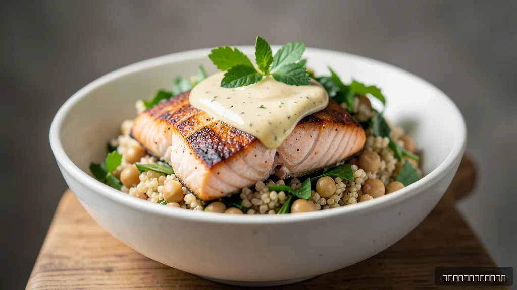 Salmon Bowls With Chickpea Salad Meal Prep