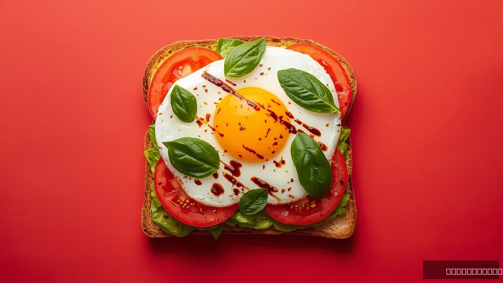Avocado Egg Toast Breakfast