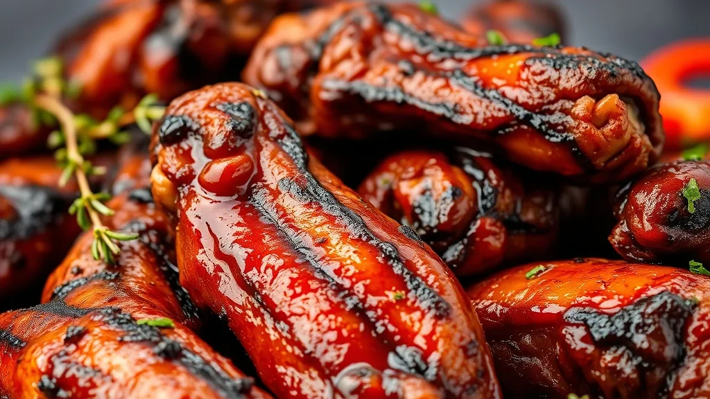  Grilled Chicken Wings 