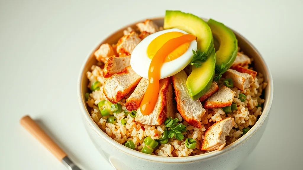 Leftover Chicken Gyro Bowls