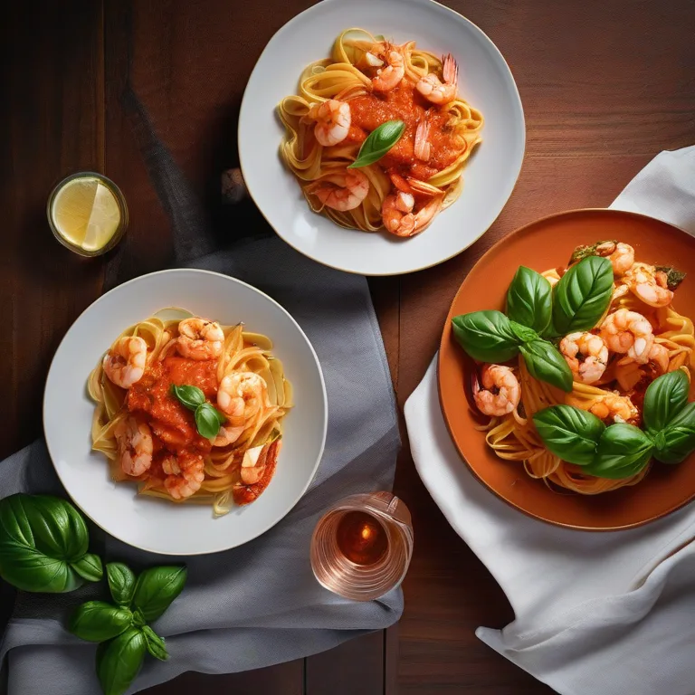 Creamy Shrimp Pasta 