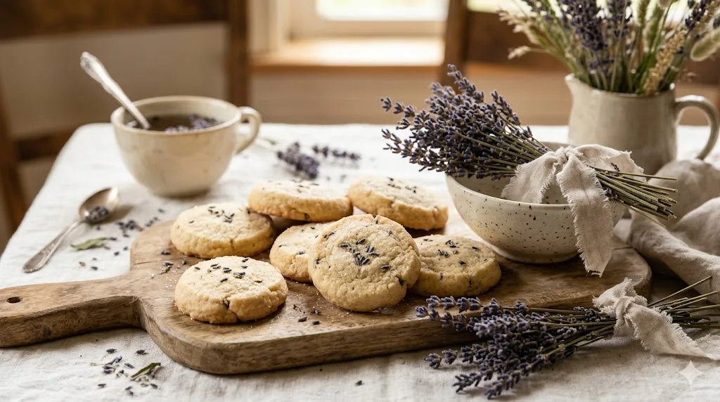 Healthy Shortbread Cookies