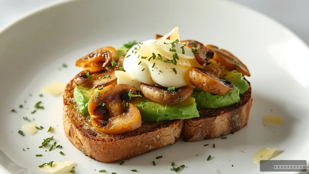 Avocado Egg Toast Breakfast