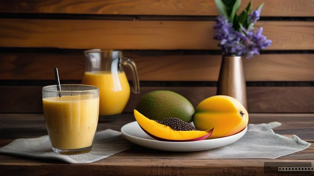Mango Smoothies and Drinks