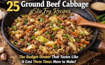 Ground Beef Cabbage Stir Fry