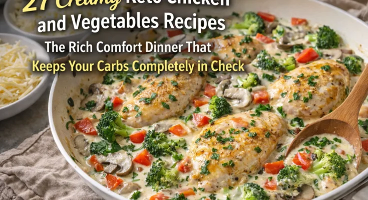 Creamy Keto Chicken and Vegetables