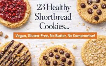 Healthy Shortbread Cookies