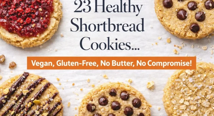 Healthy Shortbread Cookies