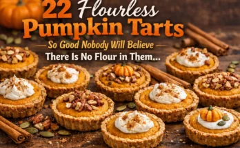 Flourless Pumpkin Tarts