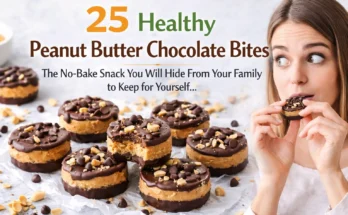 Healthy Peanut Butter Chocolate Bites