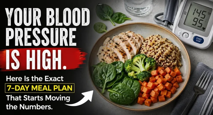 7-Day Meal Plan to Lower Blood Pressure Fast