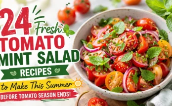 Tomato mint salad