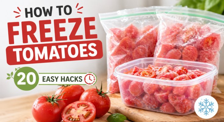 How to Freeze Tomatoes