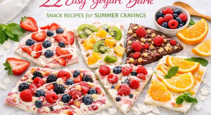 Yogurt Bark Snack