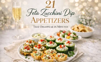 Feta Zucchini Dip Appetizers