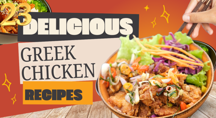 Greek chicken bowl