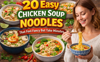 Easy Chicken Soup Noodles