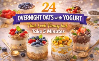Overnight Oats with Yogurt T