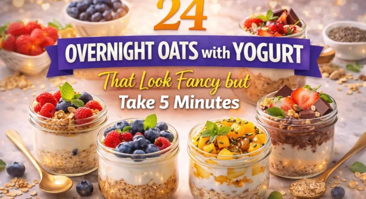 Overnight Oats with Yogurt T