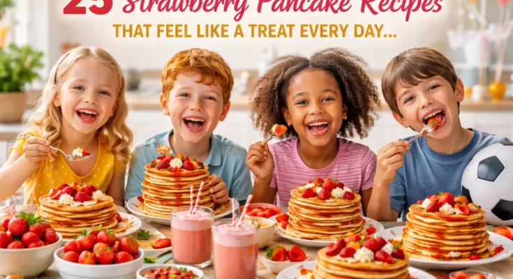 Strawberry Pancake Recipes