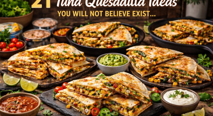 Tuna Quesadilla Ideas