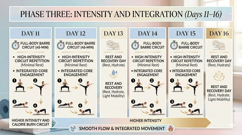 barre workout plan