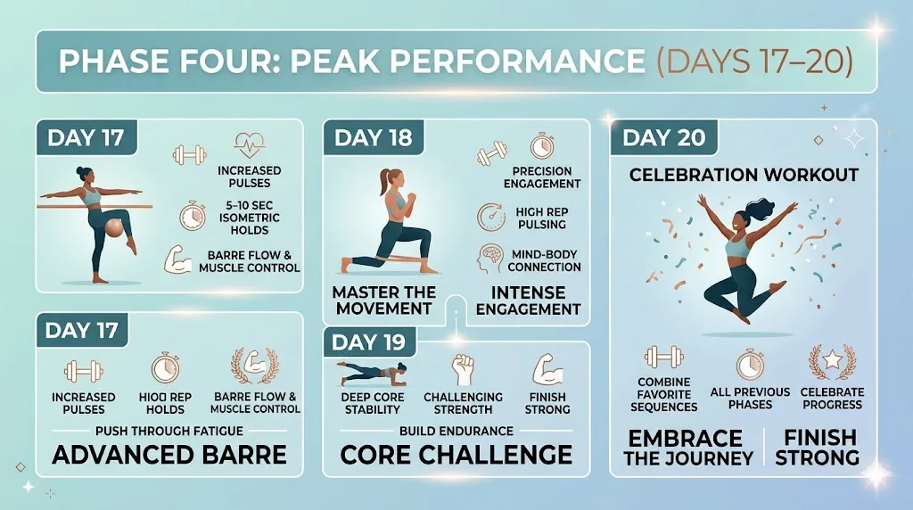 barre workout plan