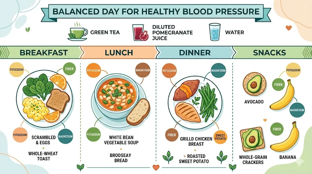 7-Day Meal Plan to Lower Blood Pressure Fast