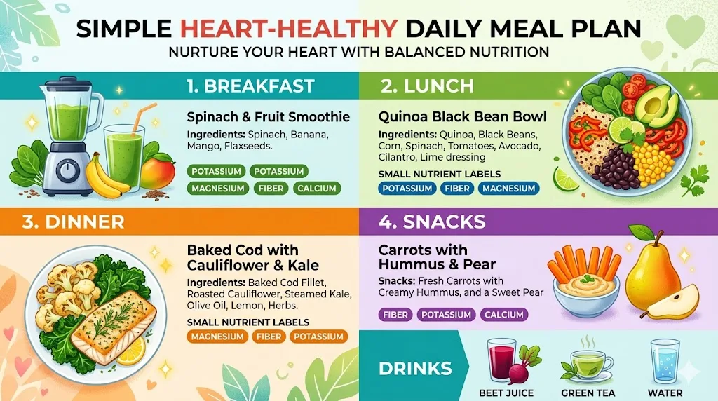 7-Day Meal Plan to Lower Blood Pressure Fast
