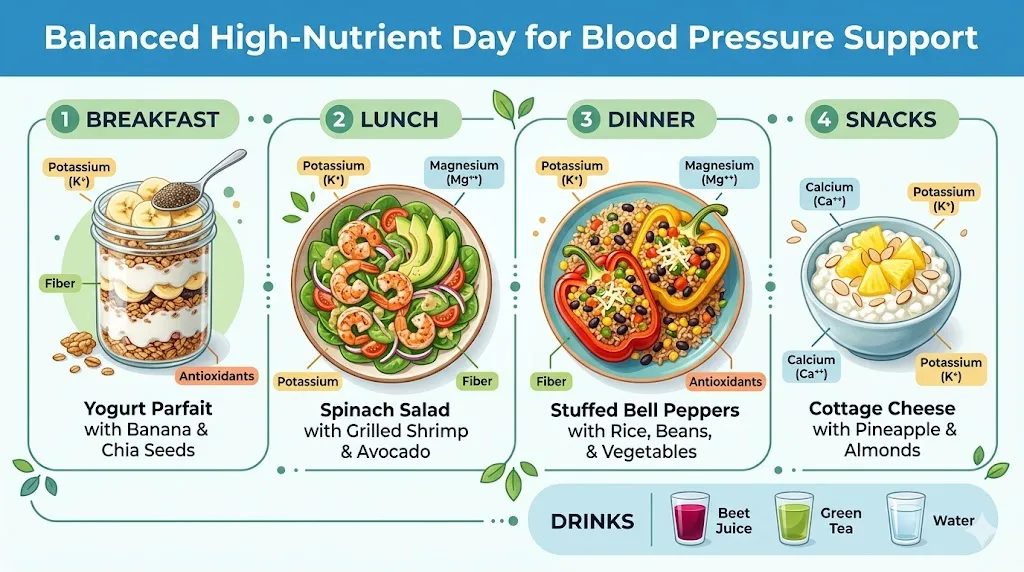 7-Day Meal Plan to Lower Blood Pressure Fast