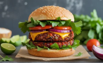 Vegan Black Bean Burgers