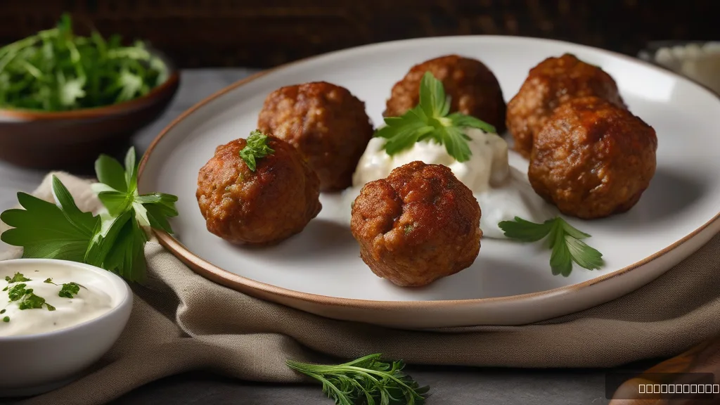 Feta Black Bean Meatballs