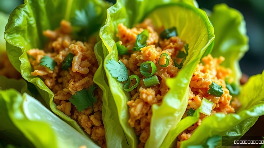 high protein low carb lunch lettuce wraps 