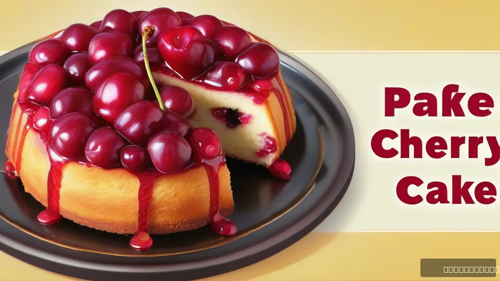 Easy Homemade Cherry Cake Recipes