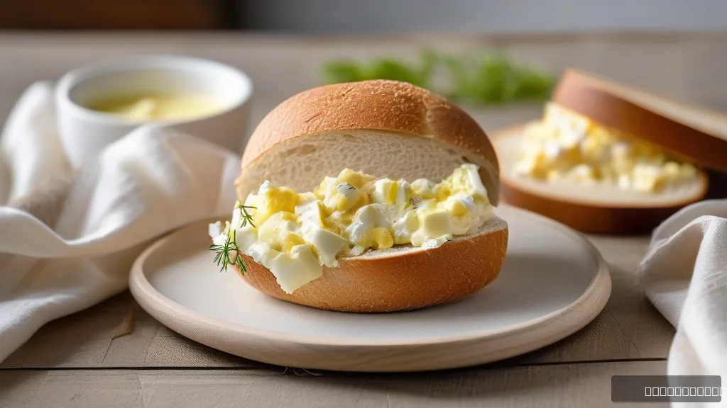 Hard Boiled Egg Sandwich