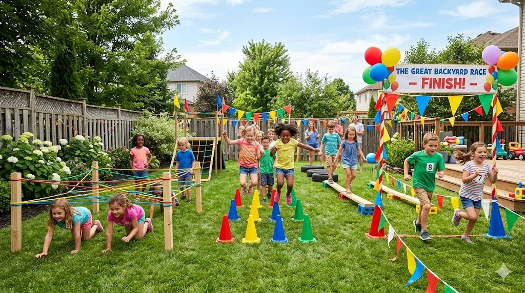Backyard Physical Activities for Kids