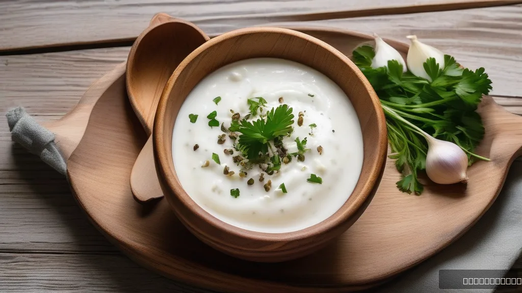 Easy Yogurt Garlic Sauce 