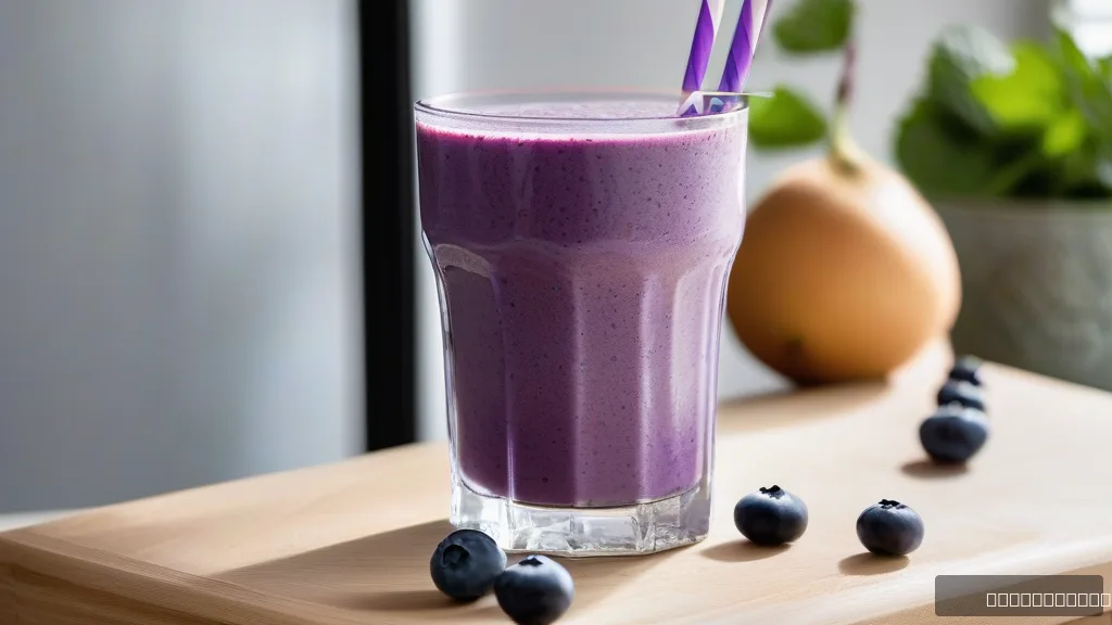 Frozen Blueberry Smoothie Recipe