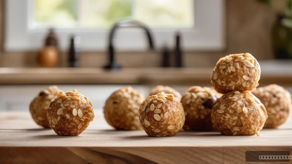 Oatmeal Cookie Dough Bites