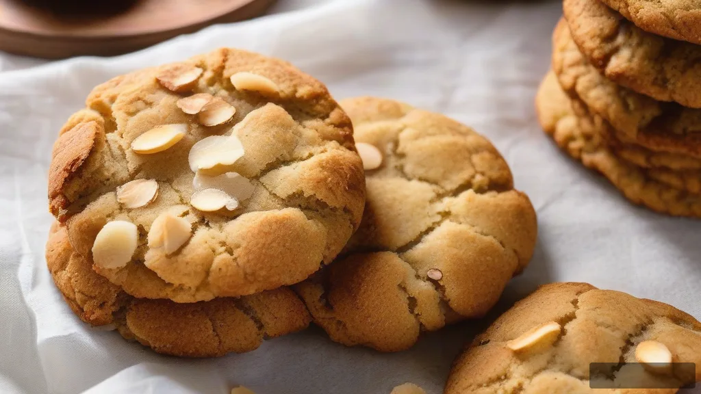 Healthy Almond Cookies Gluten -Free 