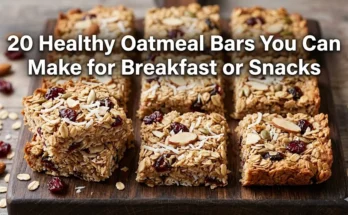 Healthy Oatmeal Bars