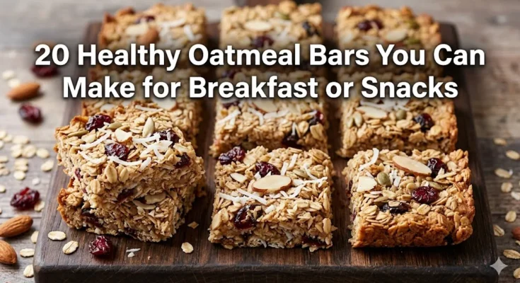 Healthy Oatmeal Bars