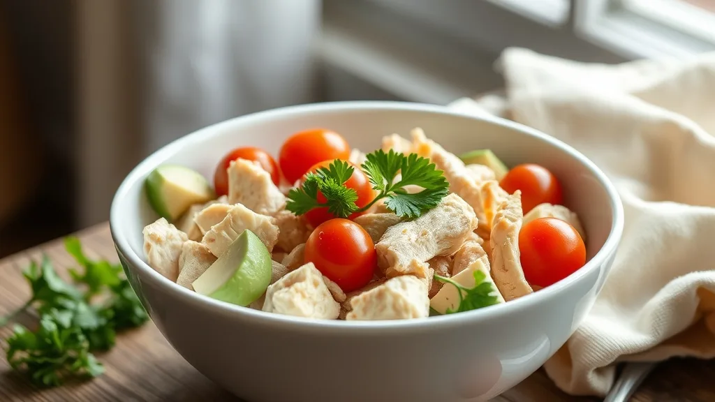  Tomato Avocado Chicken Salad