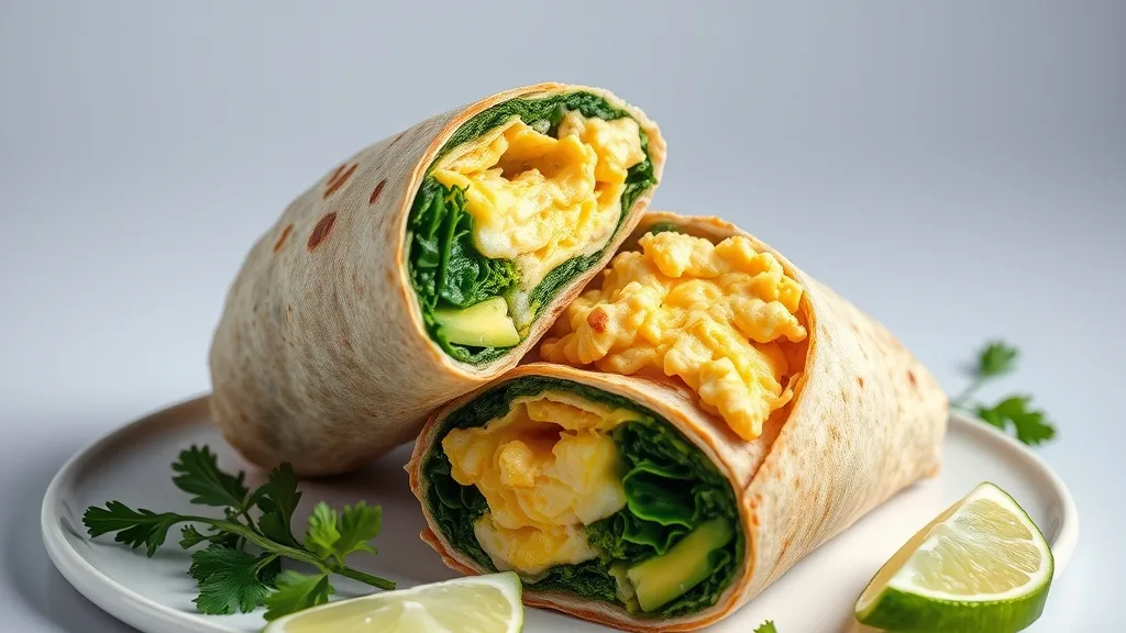 Vegetarian Breakfast Burrito
